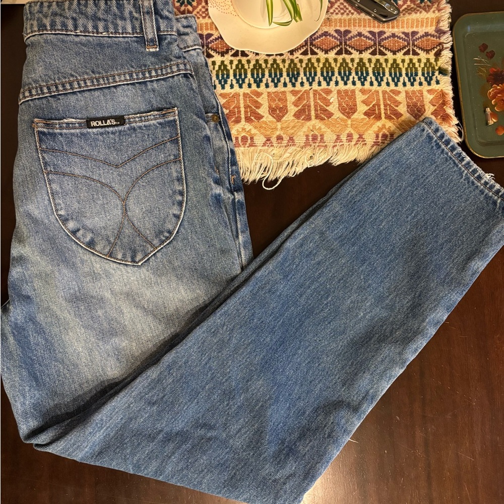 ROLLA'S Ripped Blue  Duster’s denim. - Picture 2 of 4